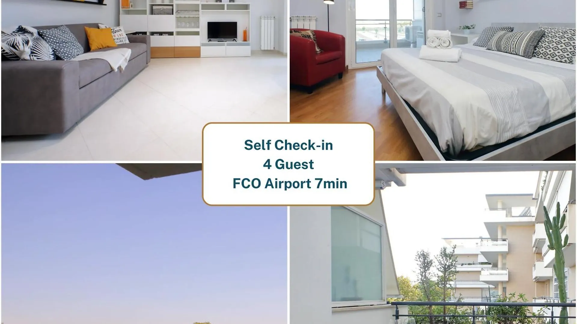 Bilocale Con Vista Sull\'Aeroporto - Comodo Per Il Viaggio contacts